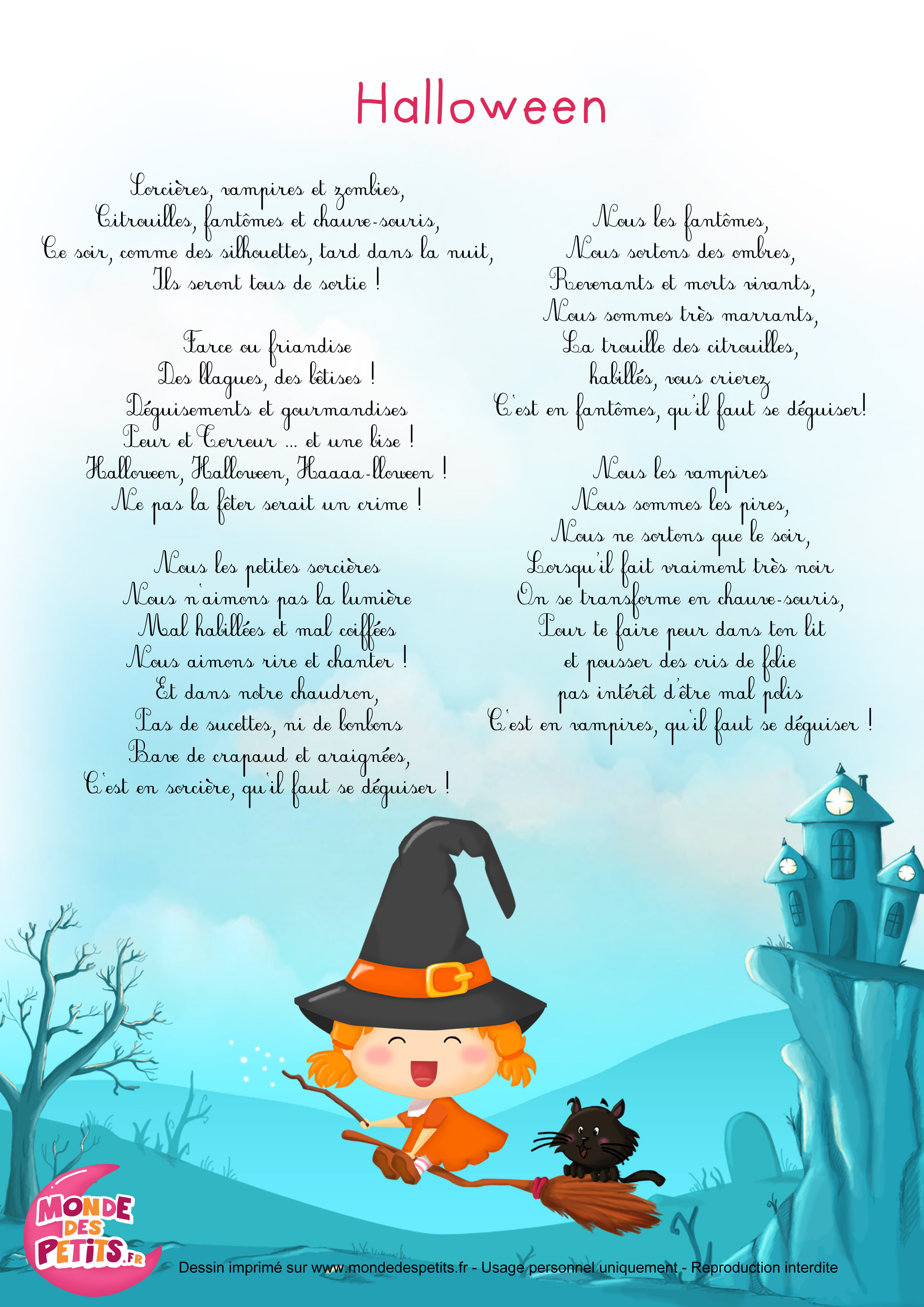 halloween, chanson, comptine, enfant, sorcière, vampires, fantômes, bébé, 