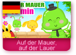 Auf der Mauer, auf der Lauer - Comptine allemande pour les enfants