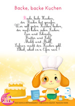 Paroles_Backe, backe Kuchen