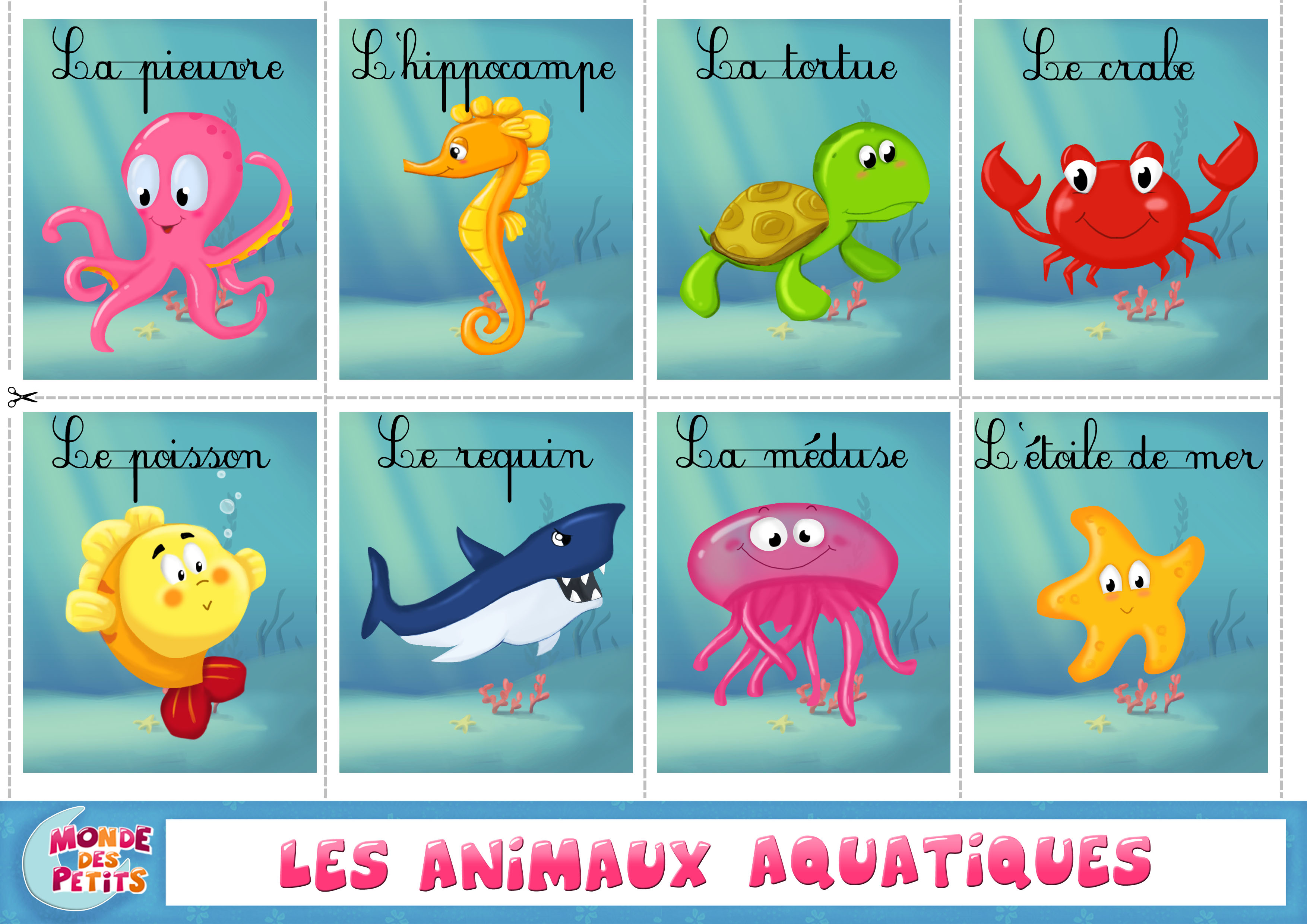 Apprendre les animaux en français 