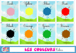 Cartes à imprimer apprendre les couleurs