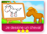 Comment dessiner un cheval ?