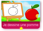 Comment dessiner une pomme? 