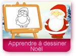 Apprendre à dessiner sur le thème de Noël