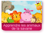 Apprendre les animaux de la savane