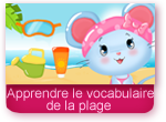Apprendre le vocabulaire de la plage en français