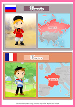 Apprendre les pays du monde aux enfants