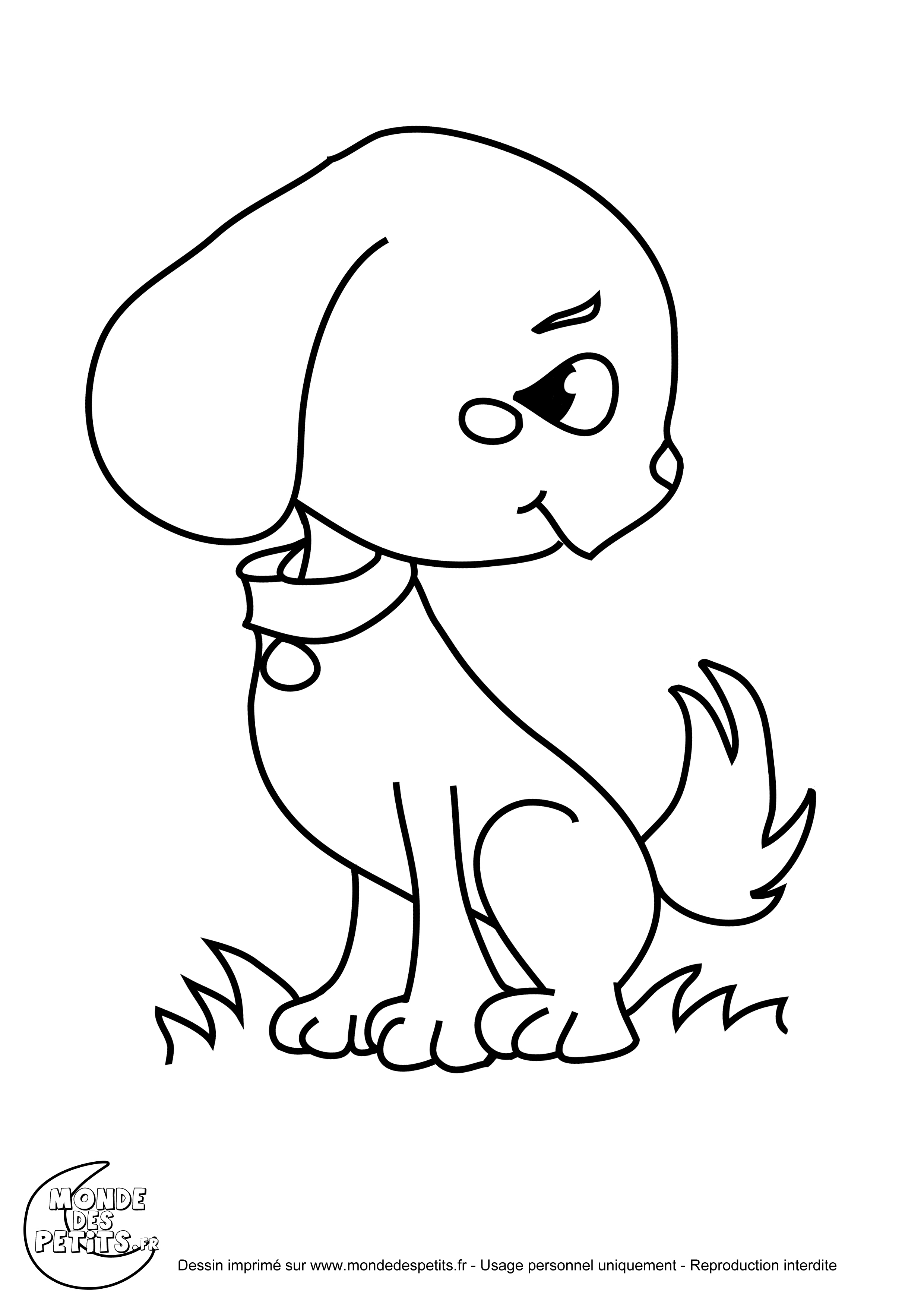 Dessin De Chien A Imprimer