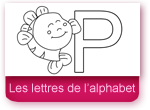 Coloriages les lettres de l'alphabet