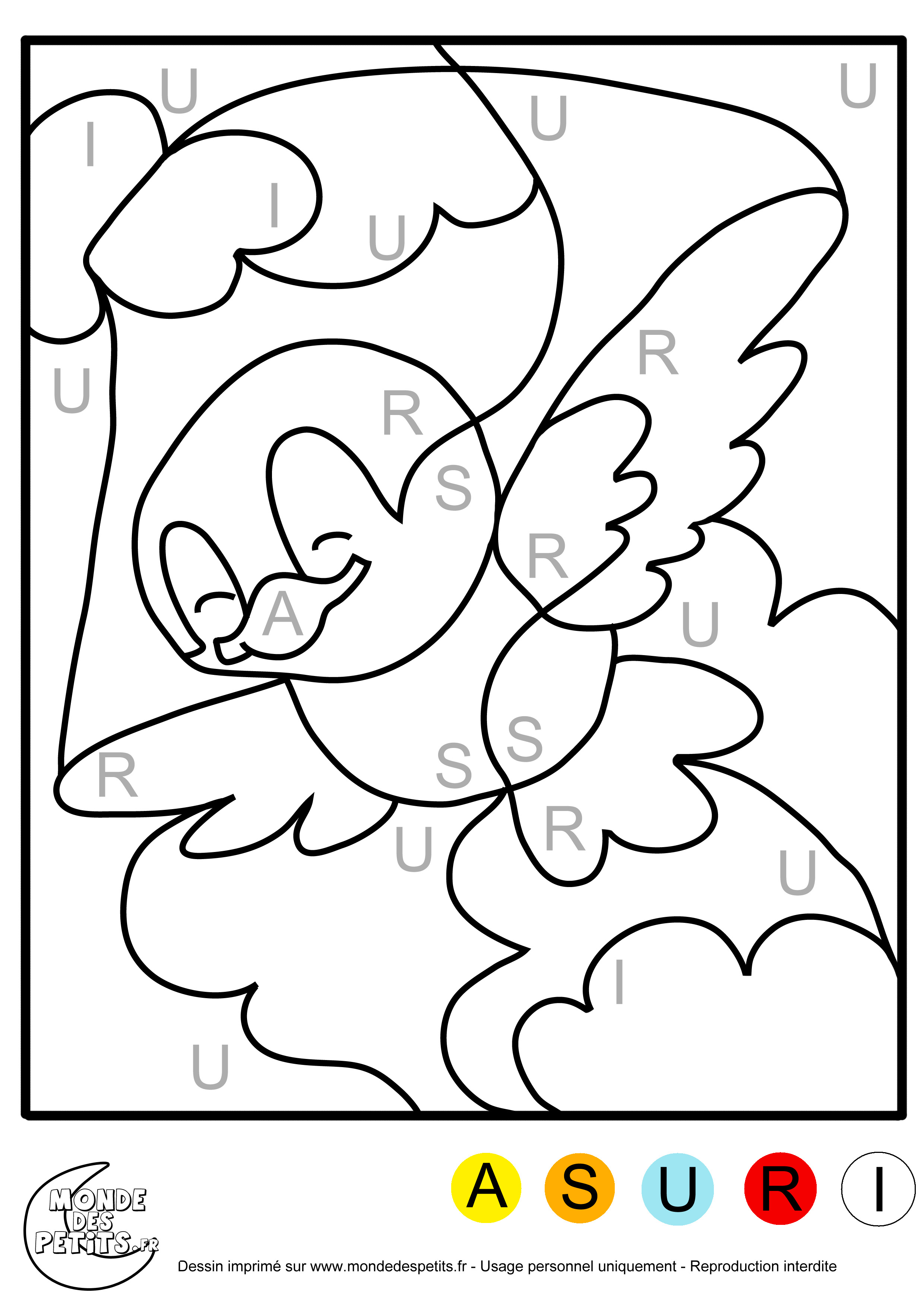 Coloriage Avec Code Couleur Maternelle Id es De Coloriage Coloriage Avec Code Couleur Maternelle Id es De Coloriage