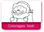 Coloriages: noël