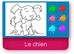 Le chien coloriage en ligne
