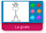 Coloriage de girafe en ligne