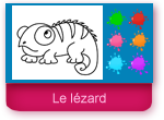 Coloriage en ligne de lezard