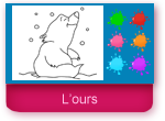 jeu de coloriage avec l'ours