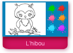 L'hibou, jeu de coloriage en ligne