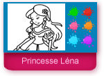 Coloriage en ligne de la plus jolie des princesses