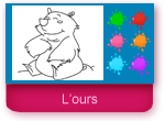Coloriage d'ours en ligne 