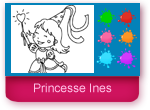 Coloriage en ligne de la princesse des fées