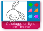Coloriage en ligne, Les Titounis