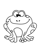 Coloriage grenouille