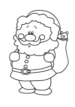 Coloriage Père Noël