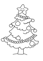 Coloriage Sapin