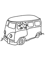 Coloriage Le bus