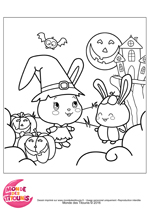 Coloriage Titounis Halloween