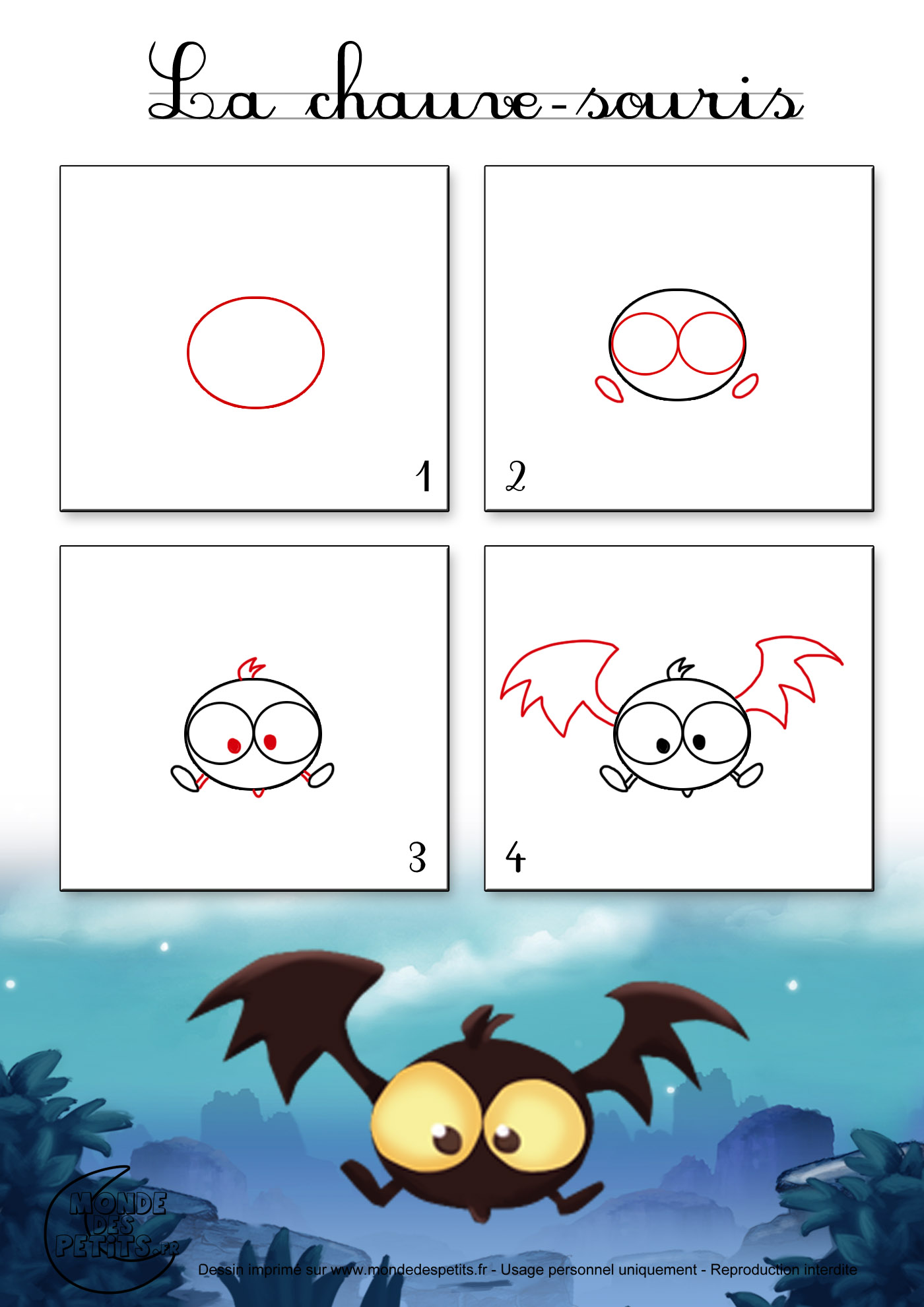 Dessin De Chauve Souris D halloween Dessin De Chauve Souris D halloween