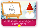 Comment dessiner le visage du Père Noël facilement ?