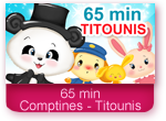 1H de comptines et chansons des Titounis