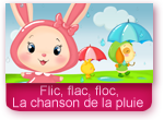 Flic, flac, floc, la chanson de la pluie - Les Titounis