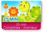 Comptines pour bébés sur les animaux