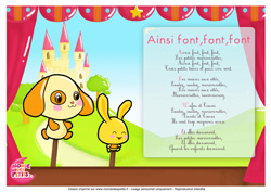 Paroles_Ainsi font, font, font, les petites marionnettes - Les Titounis