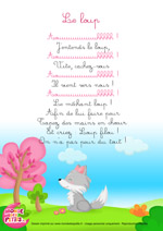 Paroles_La comptinette du loup