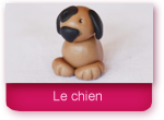 Le chien en Fimo