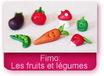Fimo : les légumes et les fruits