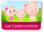 Histoire illustrée à imprimer : Les 3 petits cochons