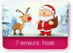 Jeu des 7 erreurs: Noel