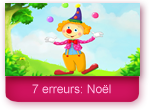 Jeu des 7 erreurs: clown