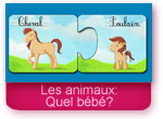 Jeu: apprendre les animaux