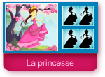 Jeu des ombres : la princesse