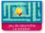 Jeu de labyrinthe: le poisson