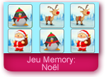 Jeu de memory: Noël