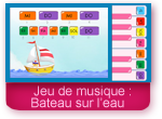 Jeu Bateau sur l'eau