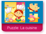 Jeu de puzzle en ligne gratuit sur le thème de la cuisine