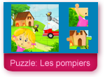 Jeu de puzzle en ligne : les pompiers