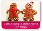 Les biscuits de Noël en Fimo