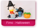 Fimo : Les personnages d'Halloween